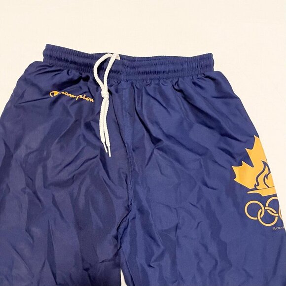 Vintage 1996 Champion Atlanta Olympics Mens Small Team Canada Track Pants - Picture 2 of 16
